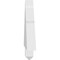 Ekena Millwork Kennewick Architectural Grade PVC Gable Bracket, 48"W x 12"H x 2"D x 6"F, 6/12 Pitch GBP048X12X0206KEN00 - alternate 2
